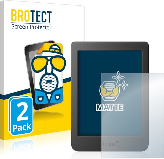 BROTECT - Screenprotector voor Tolino Page 2 - Folie Beschermfolie matte (2 Stuks) van BROTECT