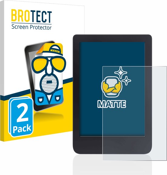 BROTECT - Screenprotector voor Tolino Shine 3 - Folie Beschermfolie matte (2 Stuks) van BROTECT