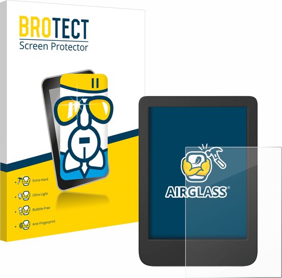 BROTECT - Screenprotector voor Tolino Shine 5 2024 - Folie Beschermfolie Beschermglas transparant van BROTECT