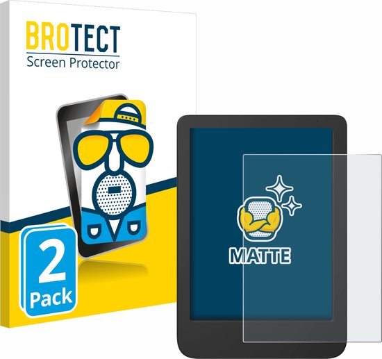 BROTECT - Screenprotector voor Tolino Shine 5 Color 2024 - Folie Beschermfolie matte (2 Stuks) van BROTECT