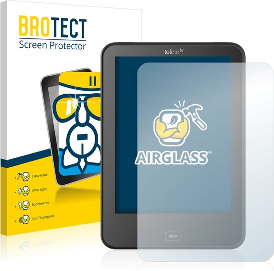 BROTECT - Screenprotector voor Tolino Vision 4 HD - Folie Beschermfolie Beschermglas transparant van BROTECT