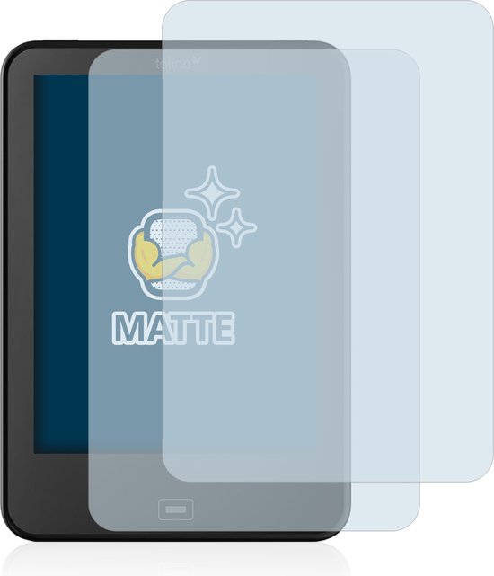 BROTECT - Screenprotector voor Tolino Vision 4 HD - Folie Beschermfolie matte (2 Stuks) van BROTECT