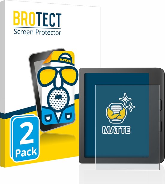 BROTECT - Screenprotector voor Tolino Vision 6 / 5 - Folie Beschermfolie matte (2 Stuks) van BROTECT