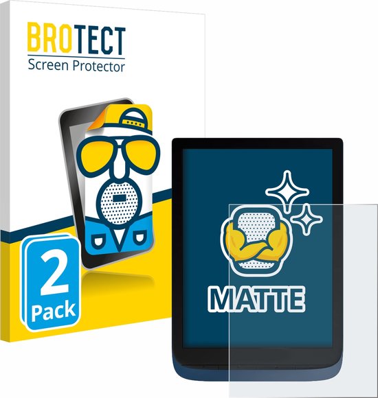 BROTECT - Screenprotector voor Vivlio InkPad 3 - Folie Beschermfolie matte (2 Stuks) van BROTECT