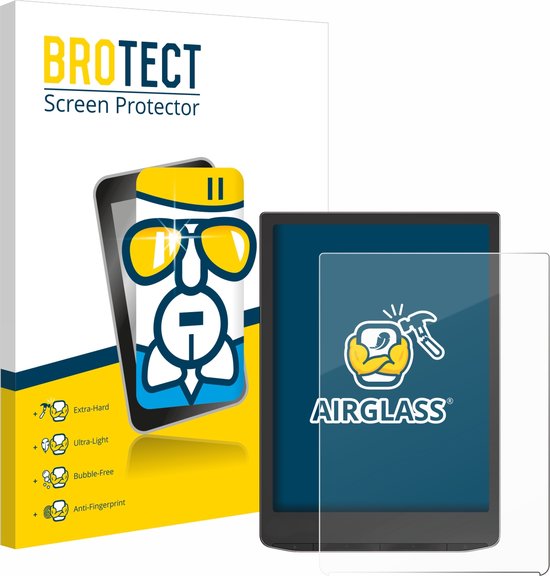 BROTECT - Screenprotector voor Vivlio InkPad 4 - Folie Beschermfolie Beschermglas transparant van BROTECT