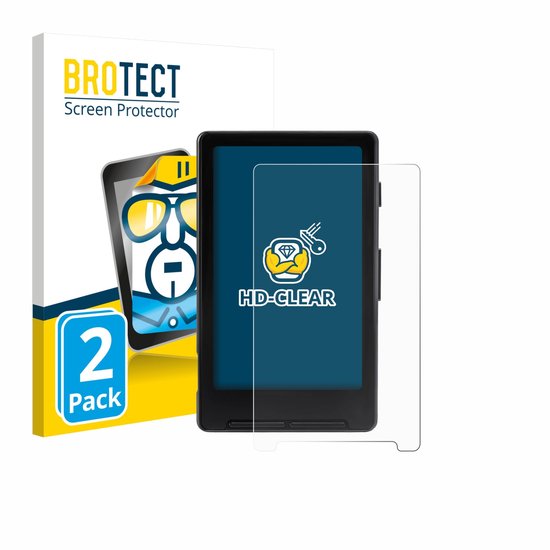 BROTECT - Screenprotector voor Xteink X4 - Folie Beschermfolie transparant 2 Stuks