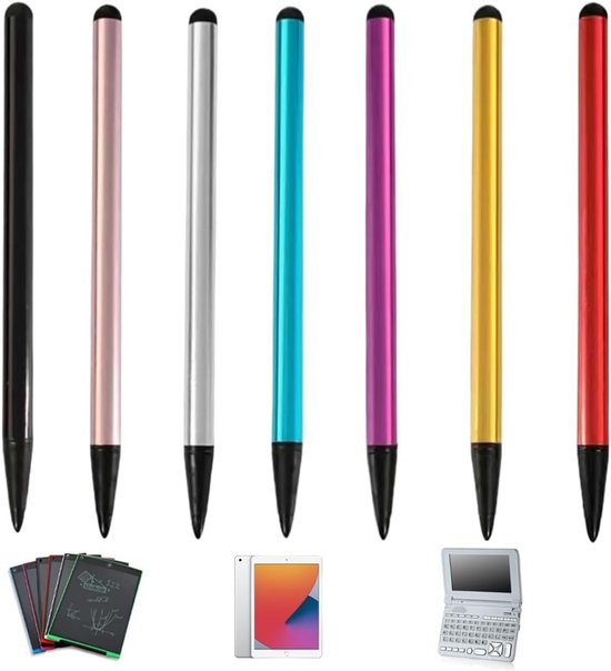 Capacitive Stylus Pen voor Touchscreens - Dual Head Rubber Pen voor Mobiele Telefoons, Tablets en Computers