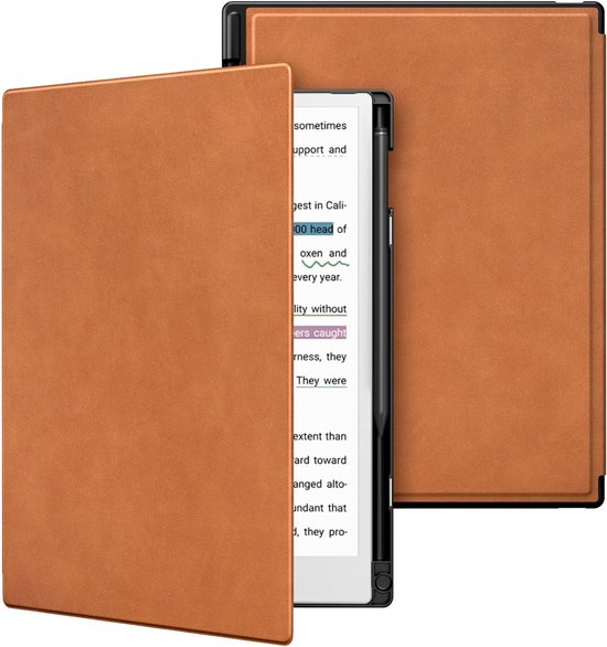 Case voor Noteworthy Paper Pro 11.8 inch 2024 - Lichtgewicht Hard Back Shell Beschermende Boek Folio Cover met Penhouder voor Noteworthy Paper Pro Kleurentablet - Ondersteuning van MoKo