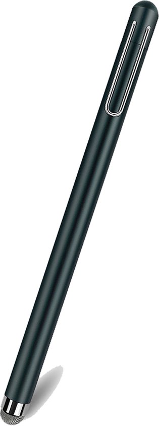 Cazy Universele Stylus Pen / Stylus Pen Tablet - Touchscreen Compatible - Hoogwaardig materiaal - Beeldscherm Vingerafdruk Vrij - 8mm - Zwart van Merkloos