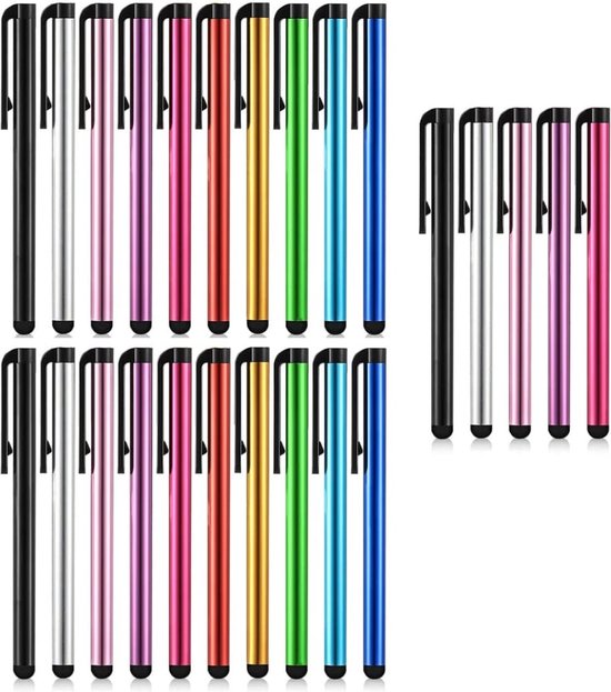 Cicon Stylus pen 25 pack - Touch pen voor tablet en smartphone van Merkloos