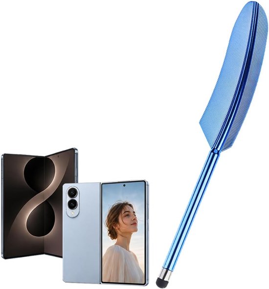 Compatibel voor Z Fold8 Ultra Slim S Pen, veer Stylus Pennen voor Touch Screens tablets, Galaxy Tab S Pen Vervanging, Input pen voor Galaxy Z Fold 7/Fold 8-Blue-A