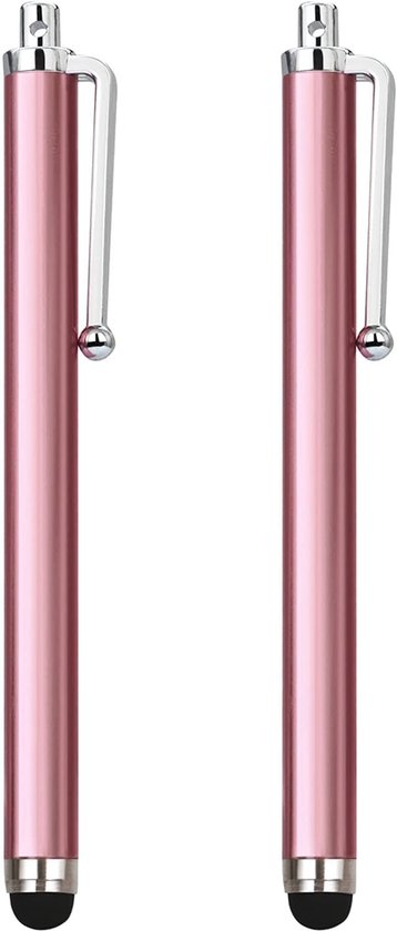 Dailygoods - 2 Stuks Universele Stylus Pennen voor Touchscreen Apparaten