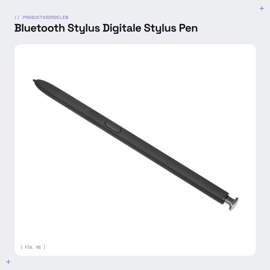 Dailygoods - Bluetooth Stylus - Digitale Stylus Pen - Nauwkeurige Aanraking - Groen - 4096 Druk - Geschikt voor S23 Ultra - Alle Versies