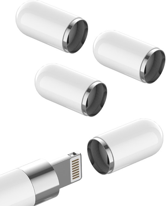 Dailygoods - Compatibele Reservekopjes voor Apple Pencil 1e Generatie