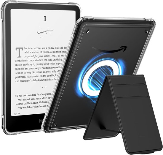Dailygoods- Magnetische Hoes - Geschikt voor 7" Kindle Paperwhite 12e Generatie - Ultra Dun - Transparant - Waterdicht - Schokbestendig Ontwerp - E-reader Hoes