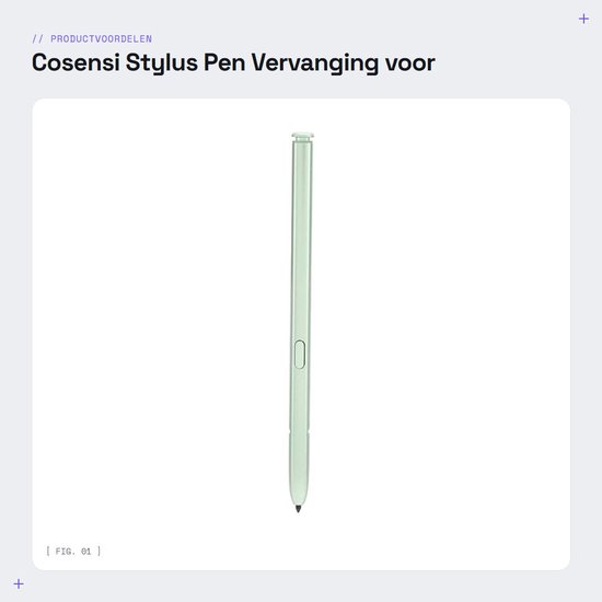Dailygoods - Stylus Pen Vervanging voor Note 20 en Ultra 5G