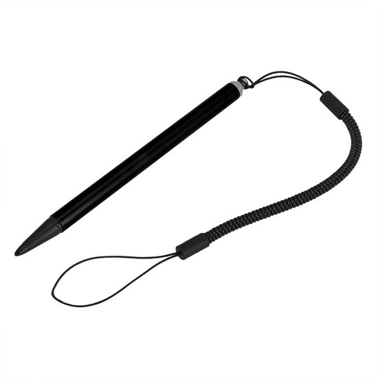 Dailygoods- Styluspen lichtgewicht - Compatibel met resistieve touchscreen - Harde punt - Schermbescherming - Veertouw tegen verlies - Praktisch ontwerp - Touchscreenpen