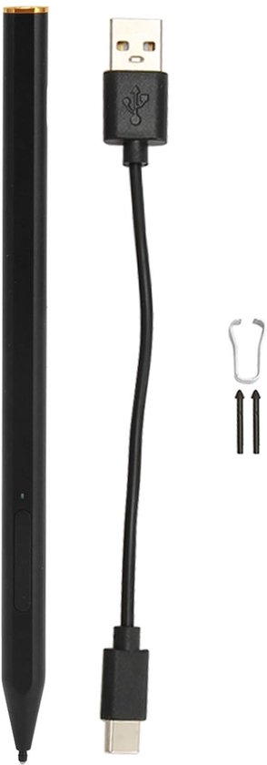Dailygoods - Styluspen met Magnetische MPP 2.0 Technologie (Zilver/Zwart)