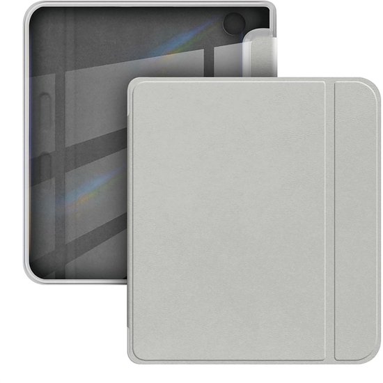 Dailygoods - Transparante Hoes voor Kobo Libra Colour en Kobo Libra 2 met Flipcase