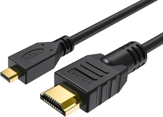 Dailygoody - HDMI Micro Kabel - Olympus Stylus Tough TG-830 - Hoge kwaliteit - Verbindt camera - Digitale overdracht - 1 meter - Fotografie