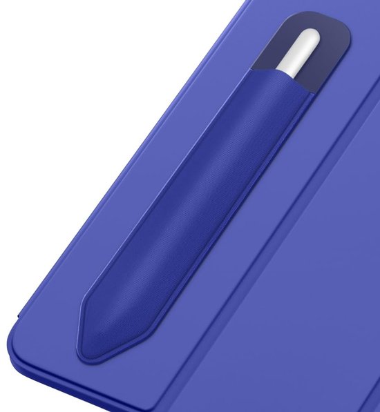 Dailygoody - Pencil Holder Sticker - Apple Pencil Draagtas - Makkelijk te bevestigen - Navy Blue - Stylus Houder - Geschikt voor Apple Pencil 1st/2nd ...