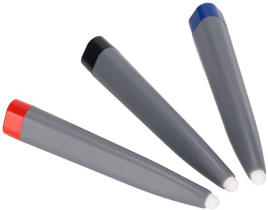 Dailygoody - Touchscreenpen - Whiteboard Stylus - Duurzaam en Klein Formaat - Tablet Schermpen - Geschikt voor Multimedia - 3 Stuks