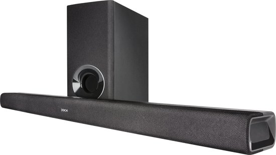 Denon - DHT-S316 - TV Soundbar met Dolby Audio, Draadloze Subwoofer, HDMI en Bluetooth - Zwart van Denon