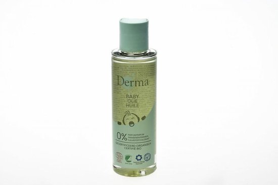 Derma Eco Baby - Derma Eco Olie - Hypoallergeen en Eco-Friendly - 150 ML - Nordic Eco Swan label - Duurzame baby olie - badolie baby van Derma