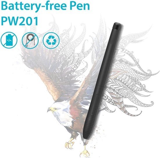Digitale pen - voor grafische tekentablet - Styluspen voor HST640 H610PROV2 HC16 HS64 HS610 GC610 H1161 - Precieze digitizerpen - met drukgevoeligheid