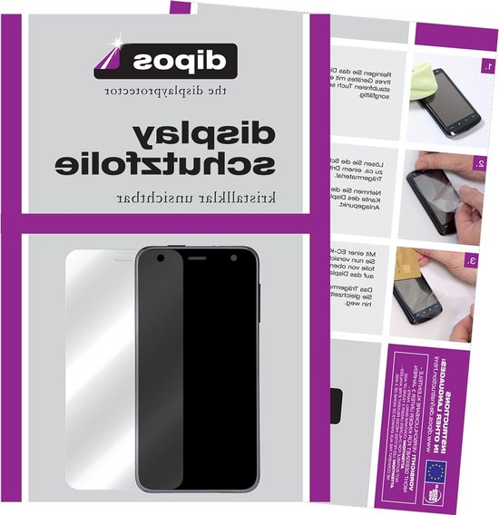 dipos I 2X Beschermfolie, helder, compatibel met Kobo Aura One Folie Displaybeschermfolie