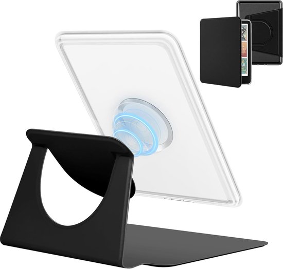 Dit is een magnetische, afneembare 2-in-1 standaard beschermhoes voor de Kindle Paperwhite 12e generatie. De Kindle (zwart) is niet inbegrepen. van Merkloos