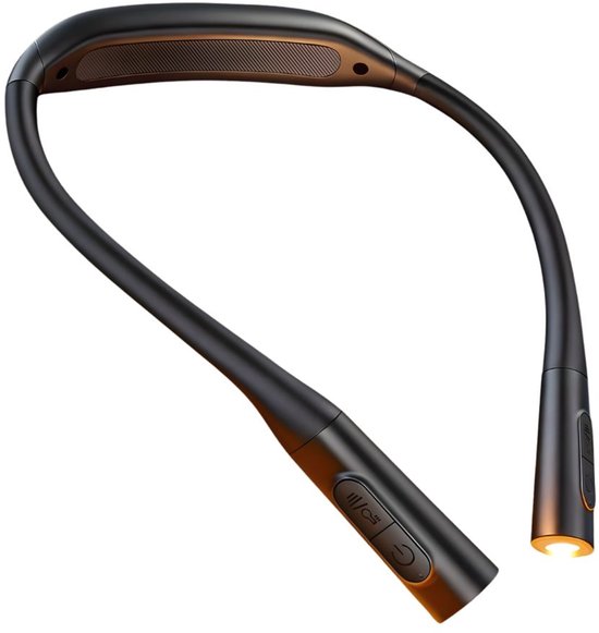 DnA® Neklamp - Neklampje Voor Haakwerk - Neklamp Oplaadbaar - Nekleeslamp - Neklampje - Zwart - 27cm x 3cm x 17cm van Merkloos