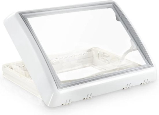 Dometic Midi Heki Glaskoepel met Wit Kader van Dometic