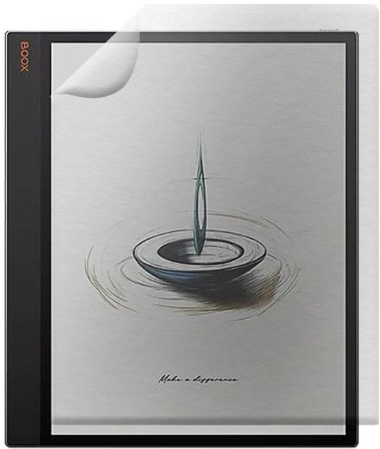 Doodroo Screenprotector voor Onyx Boox Tab X C - (Color) - 2 Stuks, geweldige schrijfkwaliteit van Doodroo.
