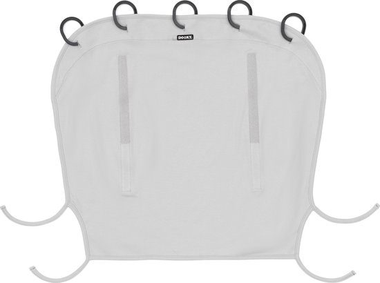 Dooky Universal Cover Zonnescherm Kinderwagen - Uni Grijs van Dooky