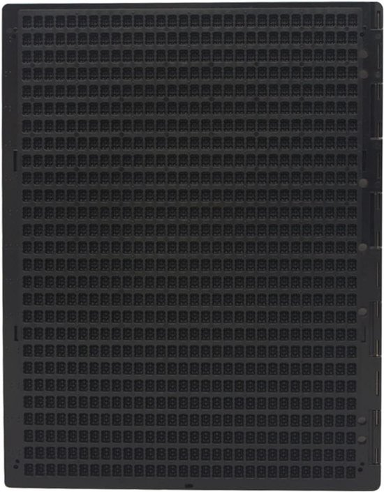 Draagbare Braille Schrijfleisteen en Stylus - Plastic - Braille Leren Tool - 27 Lijnen x 30 Cellen - Geschikt voor Braille Schrijven