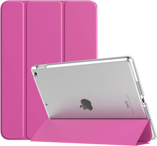 Dunne Translucente Smart Polycarbonaat Hoes met Standaard voor iPad 10.2, 9e, 8e en 7e Generatie - Bescherming, Stijl en Functionaliteit