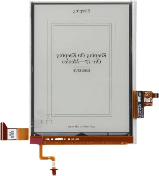 E-ink Scherm - Ebook Display - Ereader Reparatie - Zonder Frame - 6 Inch - Zwart