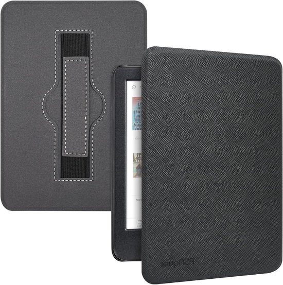 E-reader Cover - Beschermhoes Tablet - Lezen Onderweg - Automatische Slaapstand - 6 Inch - Zwart