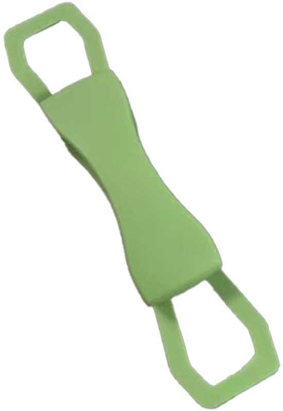 E-readeraccessoire, lichtgewicht en veilige handstandaard voor comfortabel lezen in bed, compatibel met tablets van 6-8 inch (groen). van Merkloos