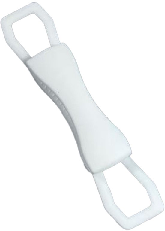 E-readeraccessoire, lichtgewicht en veilige handstandaard voor comfortabel lezen in bed, compatibel met tablets van 6-8 inch (wit). van Merkloos