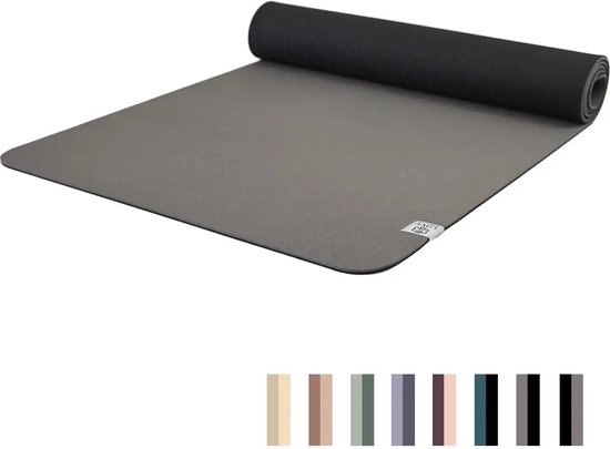 Eco Yogamat | TPE - 6mm | Glorious Grey van Pure Yoga.
