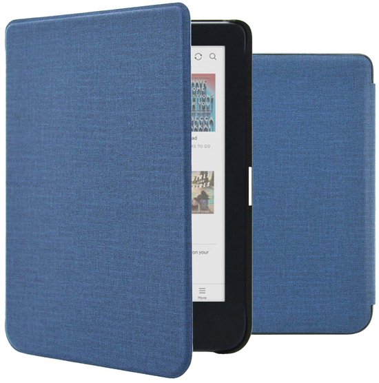 Ereader Hoes - Geschikt voor Kobo Clara BW/Kobo Clara Colour - Donkerblauw van MR Goods
