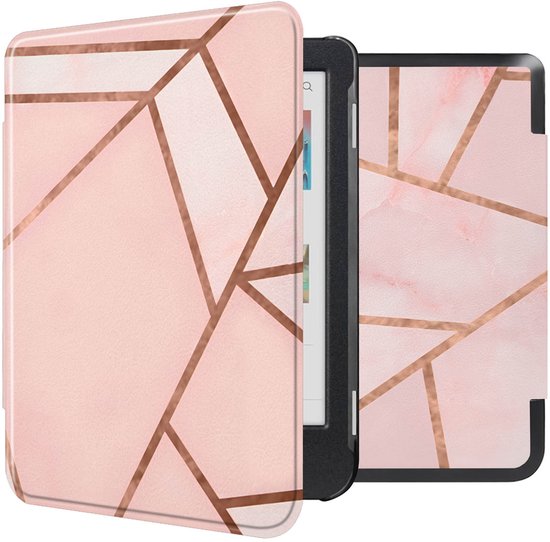 Ereader Hoes - Geschikt voor Kobo Clara BW/Kobo Clara Colour - Roze van Merkloos
