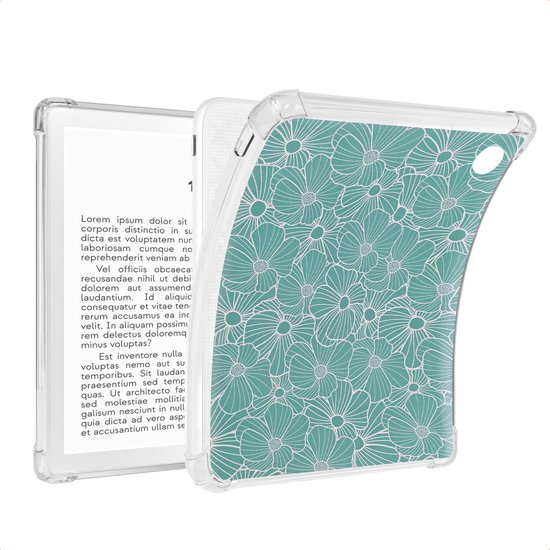 Ereader Hoes - Geschikt voor Kobo Libra Colour - Groen van Merkloos