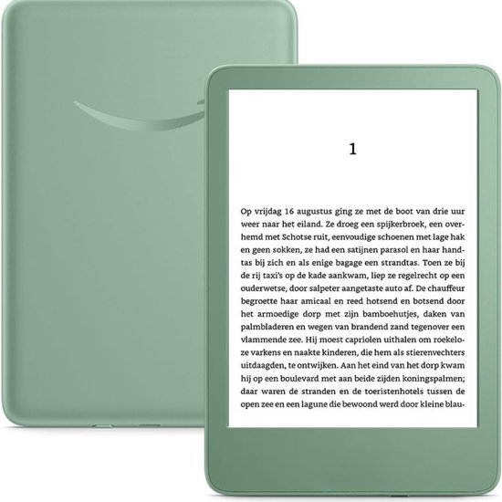Ereader - Luisterboeken - E-reader Boeken - Matcha - 16cm x 11cm x 1cm