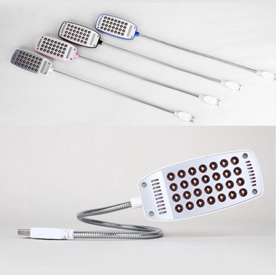 Flexibele USB LED LAMP met 28 LED'S-kampeer zaklamp -aansluiting op powerbank van Flex