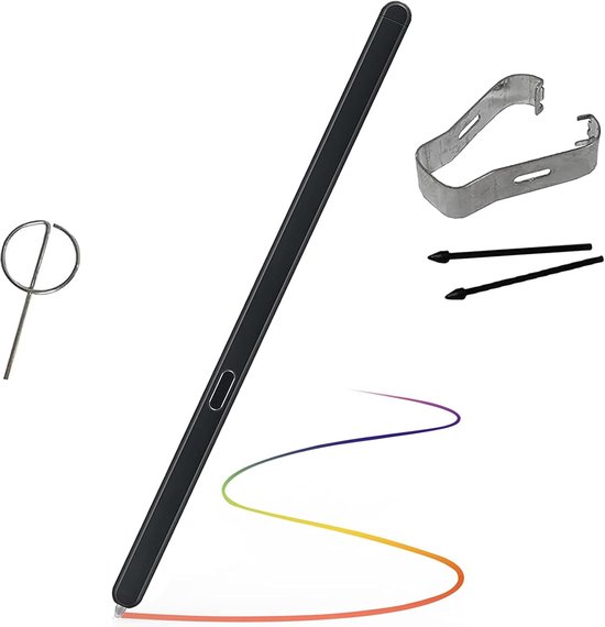 Fold 5/Z Fold 6 Stylus voor Samsung Galaxy Z Fold 5/6 Stylus Pen voor Samsung Galaxy Z Fold 5/6 S Pen Fold Edition + 2 Tips/Nibs (zwart)