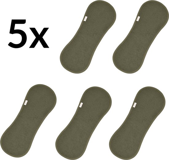 Funnies Schouderdoek | Spuugdoek | 5-pack | Forest | 20x55 cm | Set Van 5 Stuks | Spuugdoekjes | Monddoekjes van Funnies