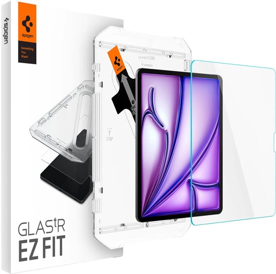 GEHARD - GLAS - SPIGEN GLAS.TR "EZ FIT" IPAD AIR - 13 - 2024 - HELDER